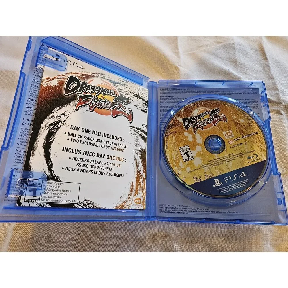 Dragon Ball FighterZ Day On‎ Edition Sony PlayStation 4 Ps4 Bandai Namco